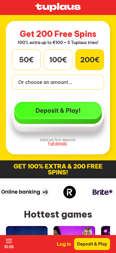 Tuplaus responsiivinen käyttöliittymä mobiilissa ja tabletissa